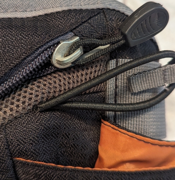 High Sierra - Fanny Pack - Waist Pack Belt Bag - Gray/orange - Picture 6 of 9